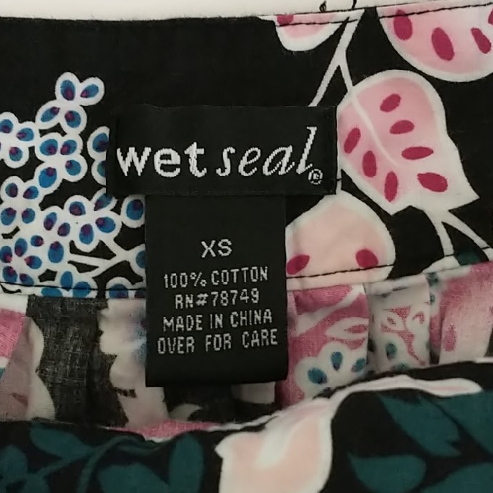 Wet Seal Floral Skirt Size XS - Picture 6 of 6